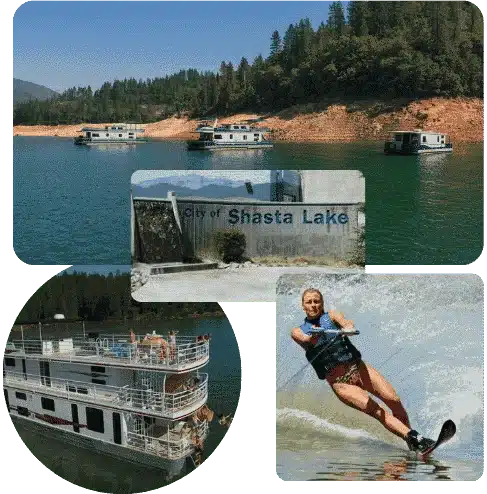 Shasta Lake City CA Collage - Norcal-Roofing